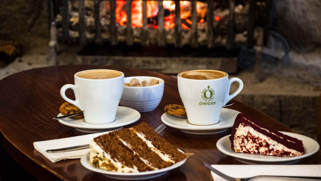 Fireside treats at The Three Crowns in Chagford